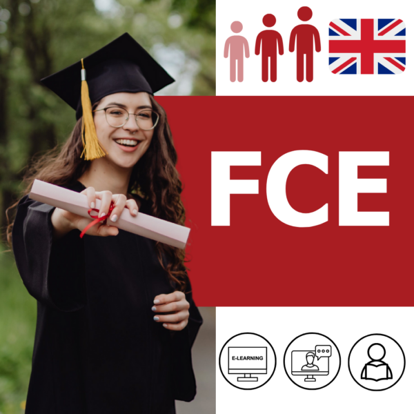 دورة التحضير للامتحانات عبر الإنترنت من كامبردج "FCE" (B2 First)