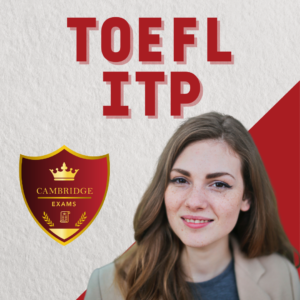 Cours de préparation à l'examen en ligne "TOEFL ITP®"