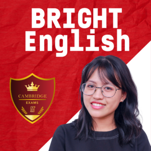 "Bright English" online exam preparation course, osoba ucząca się na egzamin Bright English