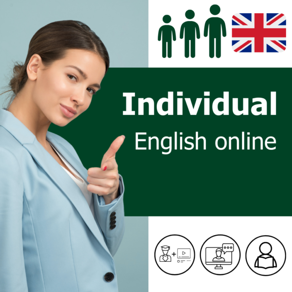 Virtual class packages - Individual online English language lessons and tutoring