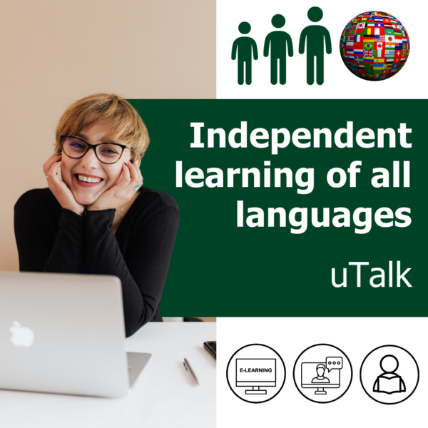 Aprende inglés y más de 150 idiomas extranjeros en línea para niños, adolescentes, adultos y empresas en Cambridge School of English con la aplicación uTalk
