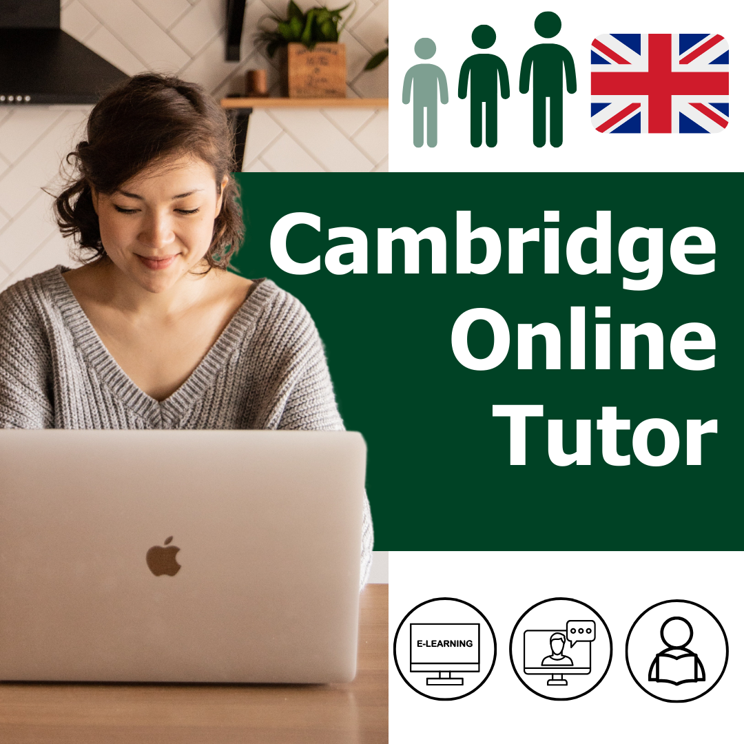 Learning English language online for children, teenagers, adults, schools, and companies with e-learning platform Cambridge Online Tutor
