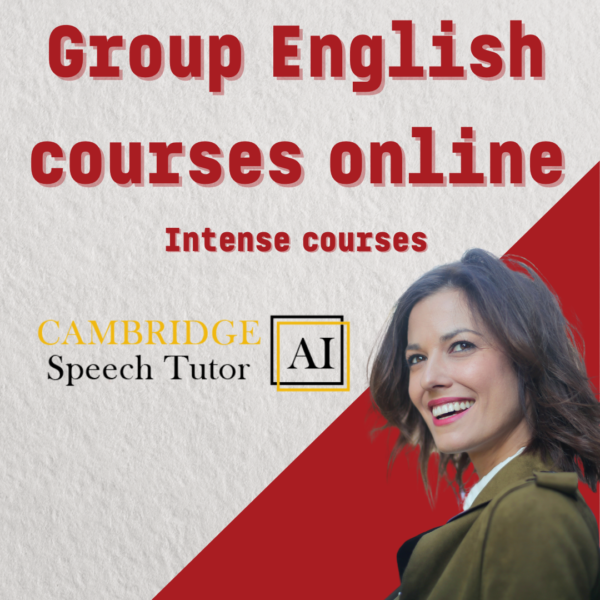 Intense group online English courses (General English) with a non-native speaker (A1-C1)
