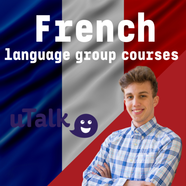 French language group courses online with non-native speaker (from beggining or intermediate)