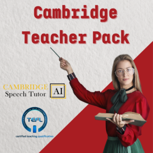 Examination course - TEFL language certificate for teachers + improving English pronunciation online