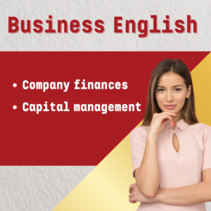 비즈니스 영어 패키지(비즈니스 시뮬레이션) – 회사 재정 및 자본 관리