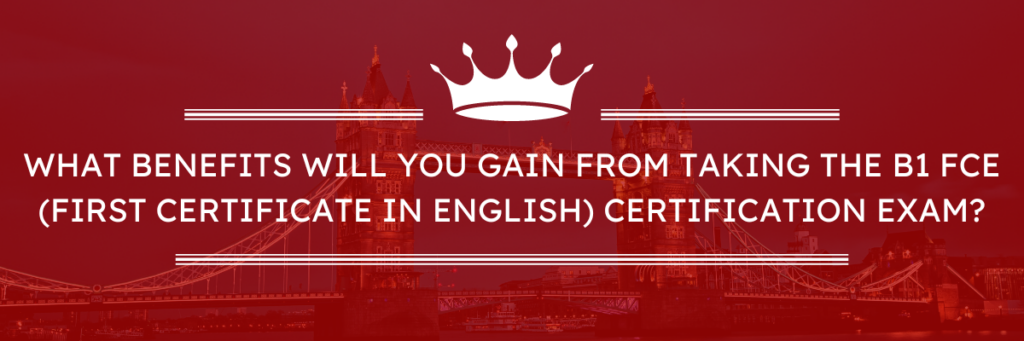 FCE-Vorbereitungskurse Zertifizierungsprüfung B2-Zertifikat Erstes Zertifikat im Englischkurs Online-Scheinprüfungen FCE in einer Sprachschule