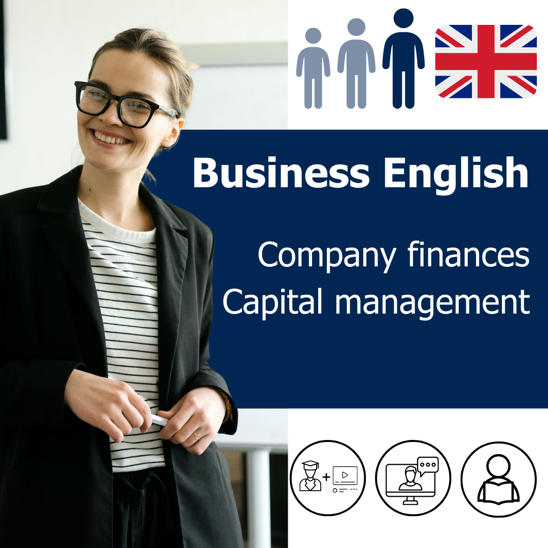 비즈니스 영어 패키지(비즈니스 시뮬레이션) – 회사 재정 및 자본 관리