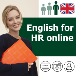 Our special Online Business English Package (our Online Business Simulation self-learning platform) – about "Human Resources Management" 