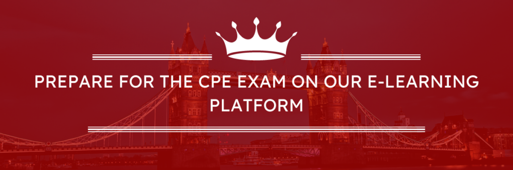 Cursos de preparación de exámenes en línea: certificado CPE en Cambridge School of English y otros idiomas extranjeros