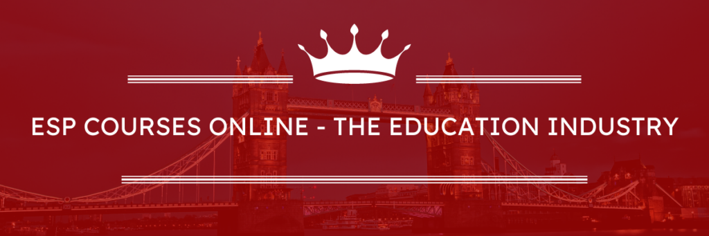 Cursos de ESP en línea: cursos de inglés para profesionales que trabajan (inglés para fines específicos: cursos de inglés especializado e inglés de negocios en línea)