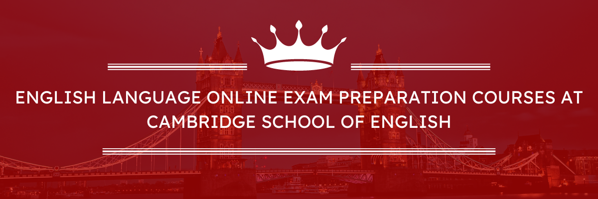 Online English language courses for university students in the Cambridge School of English language school - we will help you get ready for adult life!