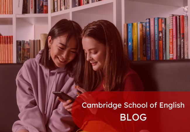 Online English language courses for teens in the Cambridge School of English language school - we can show you that learning doesn’t have to be boring!