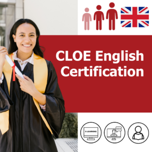 "CLOE English Certification" online exam preparation course