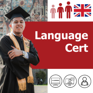 Online přípravný kurz ke zkoušce „Language Cert“.