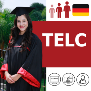 Deutschsprachiger „TELC“-Prüfungsvorbereitungskurs online