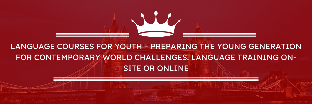 青年语言课程——让年轻一代为应对当代世界挑战做好准备。现场或在线语言培训