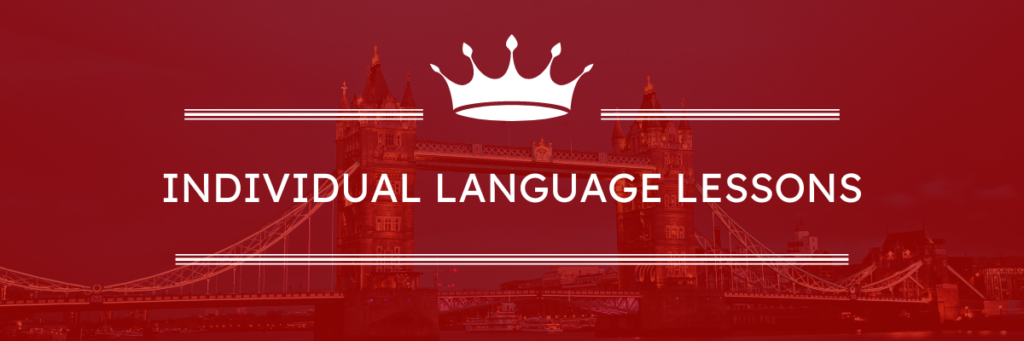 Individual language lessons online English courses online Spanish German French Italian